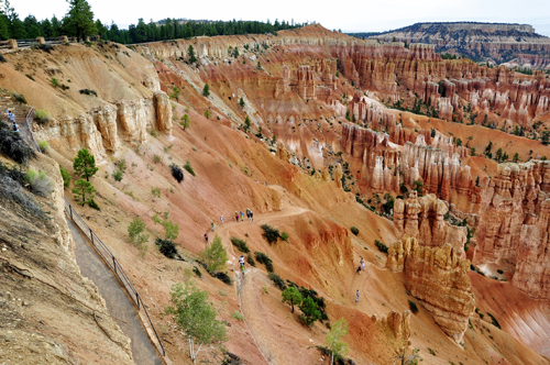 a beautiful slanting slope